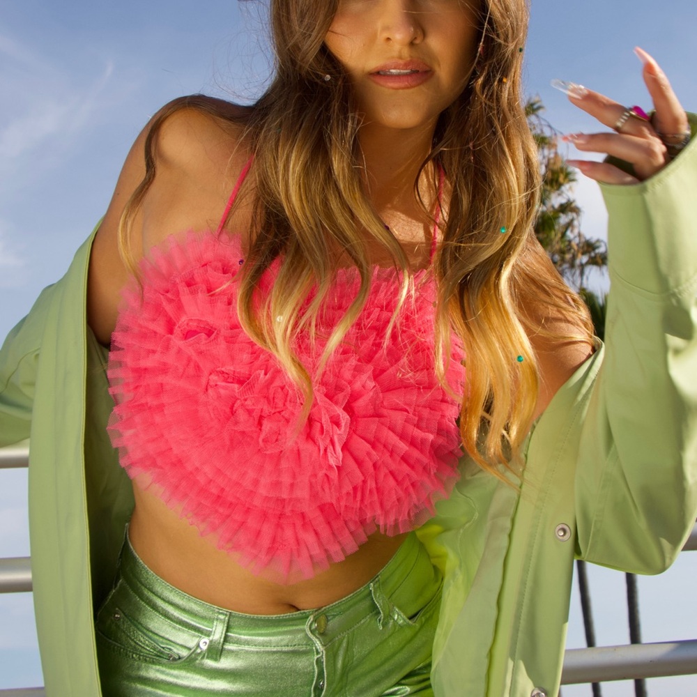 Esprit Vintage Mint Green Party Jacket